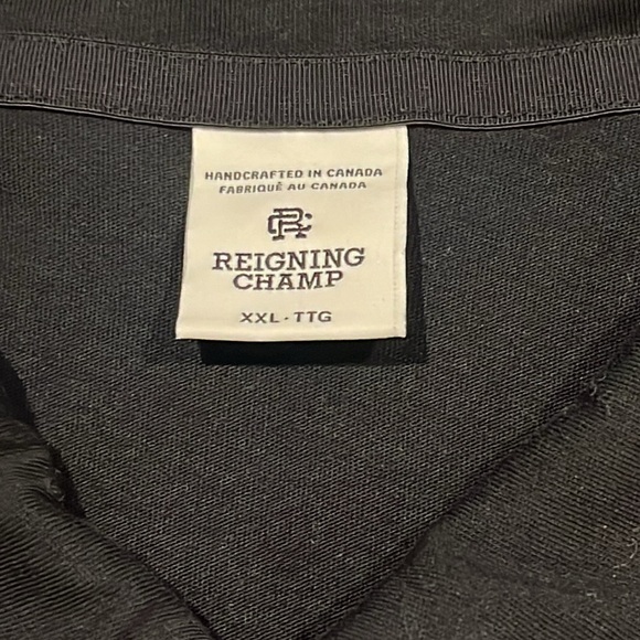 Reining Champ mens black polo shirt XXL - Picture 3 of 10